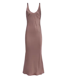 Akiya Tank Dress in Deep Taupe