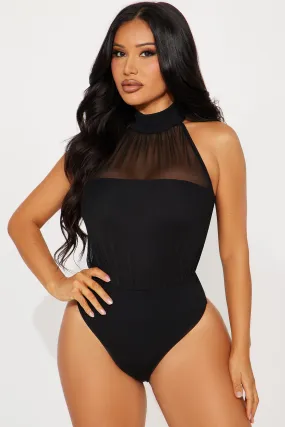 Analissa Mesh Bodysuit - Black