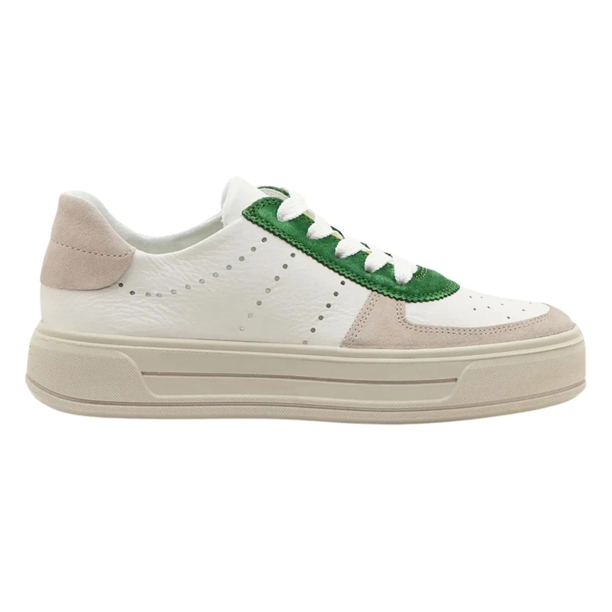 Ara Women's Calgary White/Cream/Green