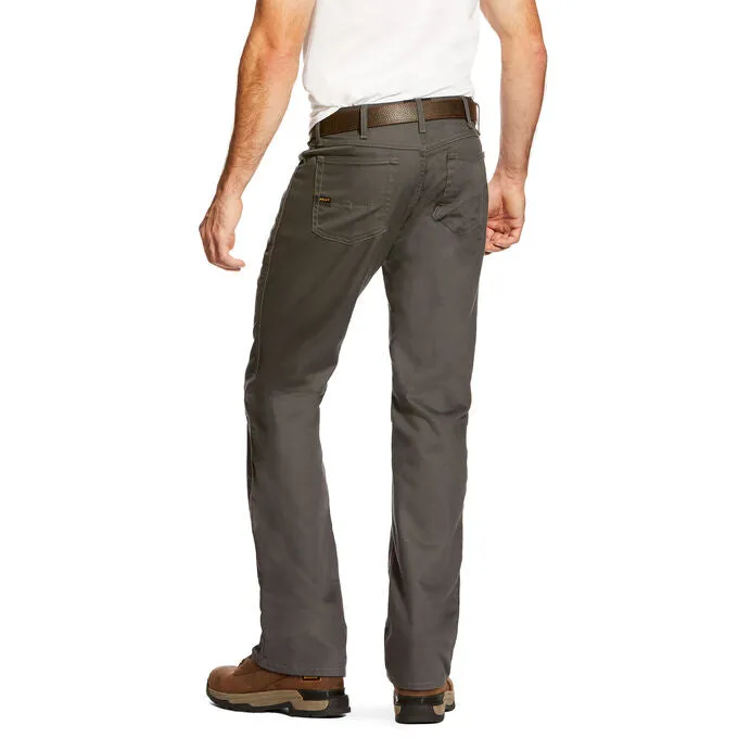 Ariat Rebar M4 Low Rise DuraStretch Canvas 5 Pocket Boot Cut Pant #10023483-Discontinued