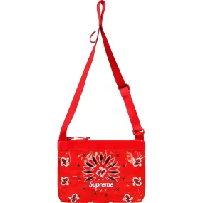 BANDANA TARP SIDE BAG-RED