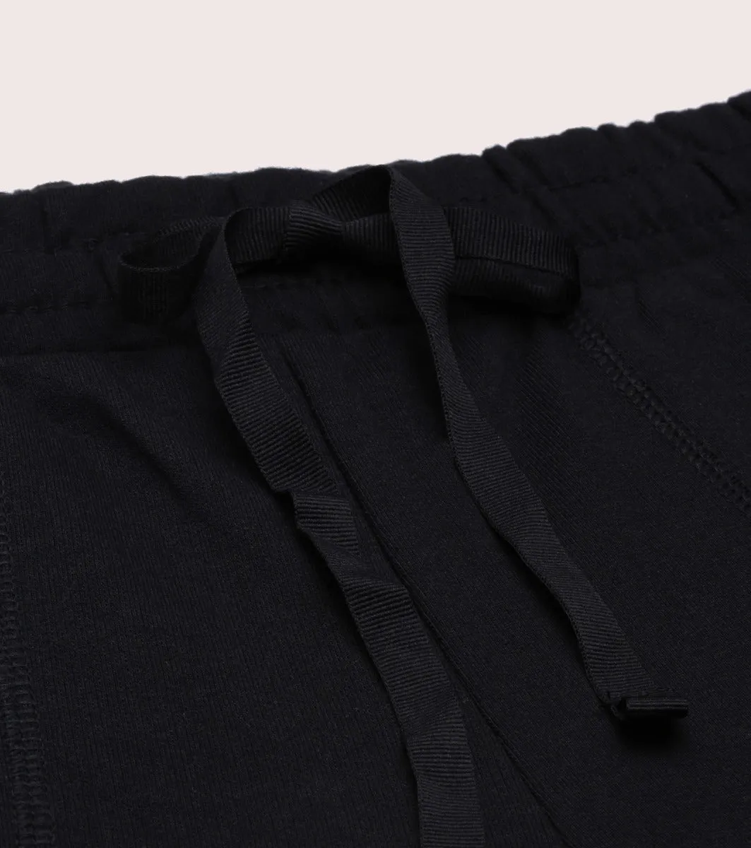 Basic Shorts | Mid-Thigh Length Jersey Shorts With Pockets