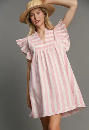 Beach Club Dress-Pink