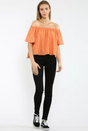 Better Days Ruffle Top