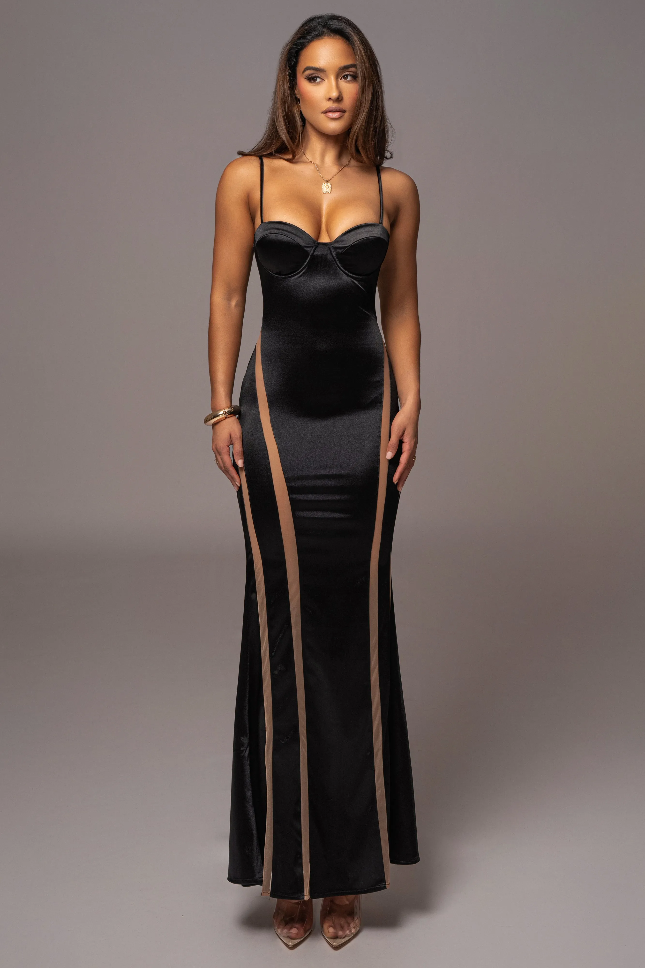 Black All Your Love Maxi Dress