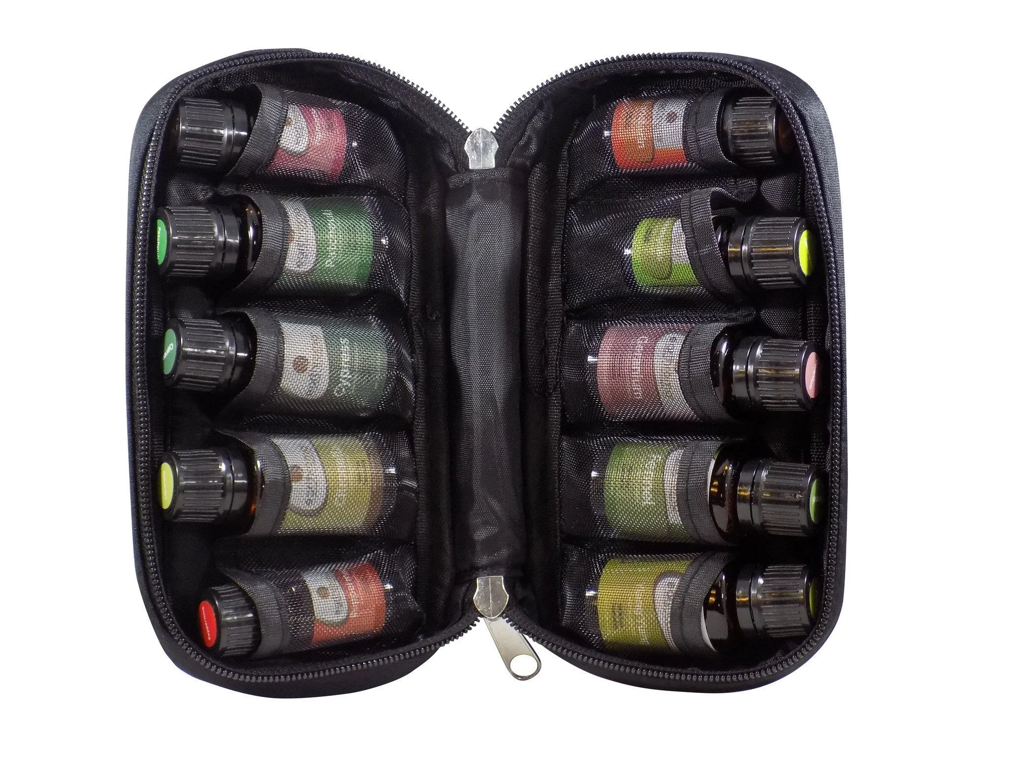 Black Essential Oil Travel Bag