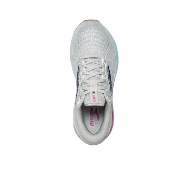 Brooks Women's Ghost 16 White/Grey/Blue