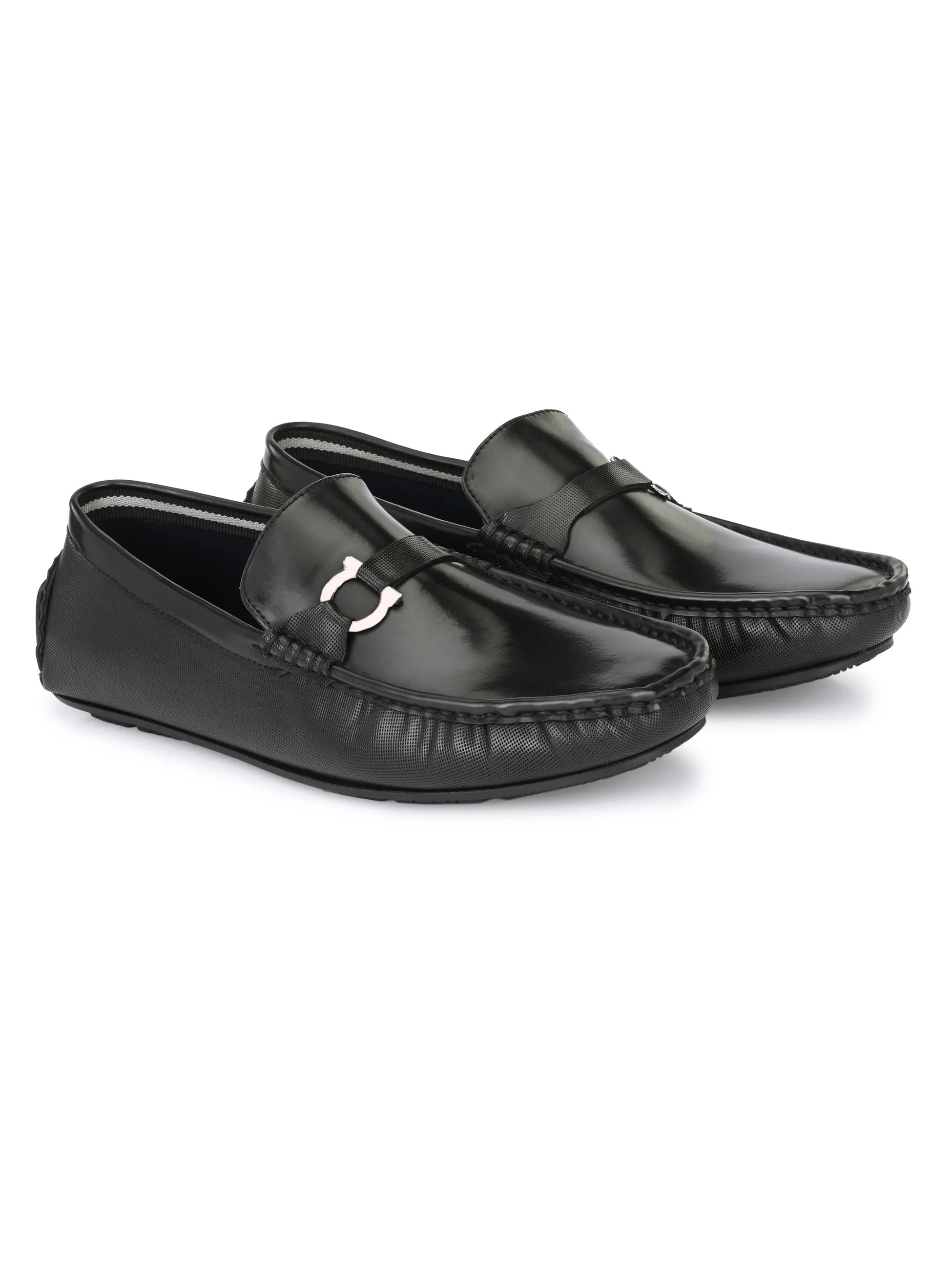 Cancun Black Driving Loafers