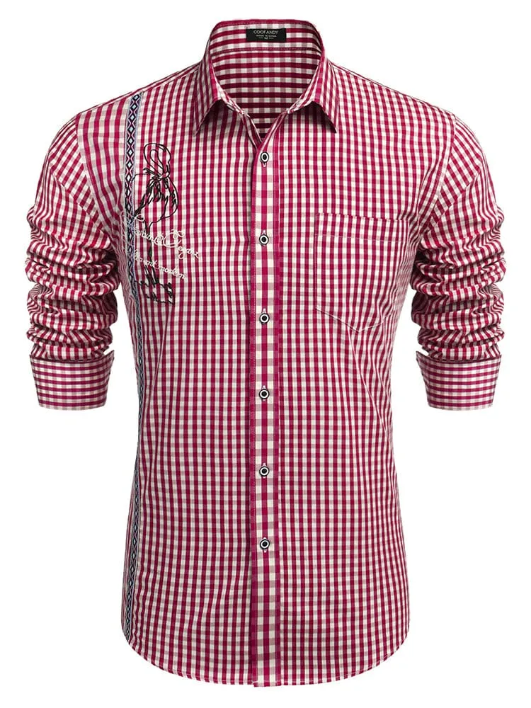 Casual Elegant Chequered Shirt