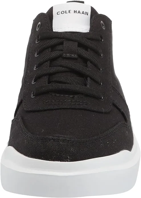 Cole Haan Grandpro Rally Canvas Court Black/Optic White Lace Up Low Top Sneakers