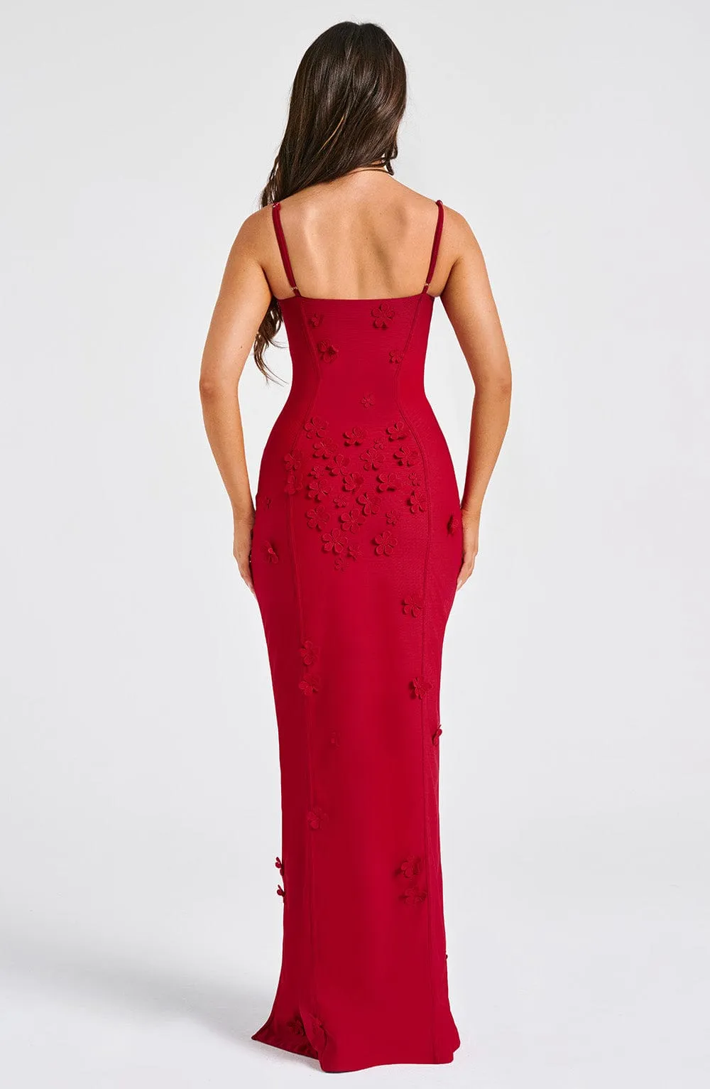 Dalary Maxi Dress - Red