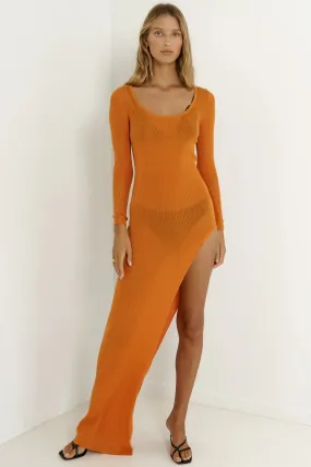 Ember Maxi Dress - Orange