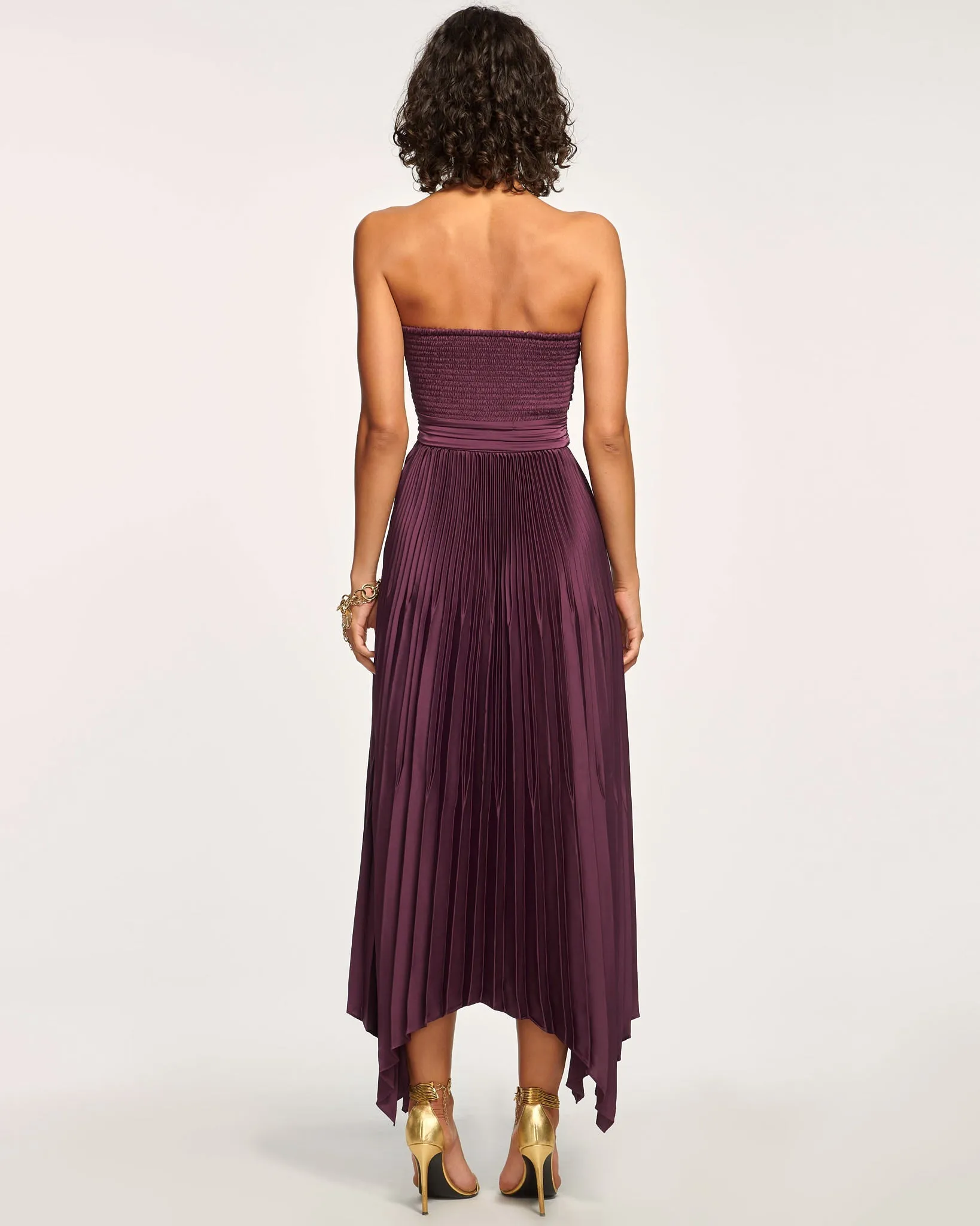 Fernanda Strapless Midi Dress