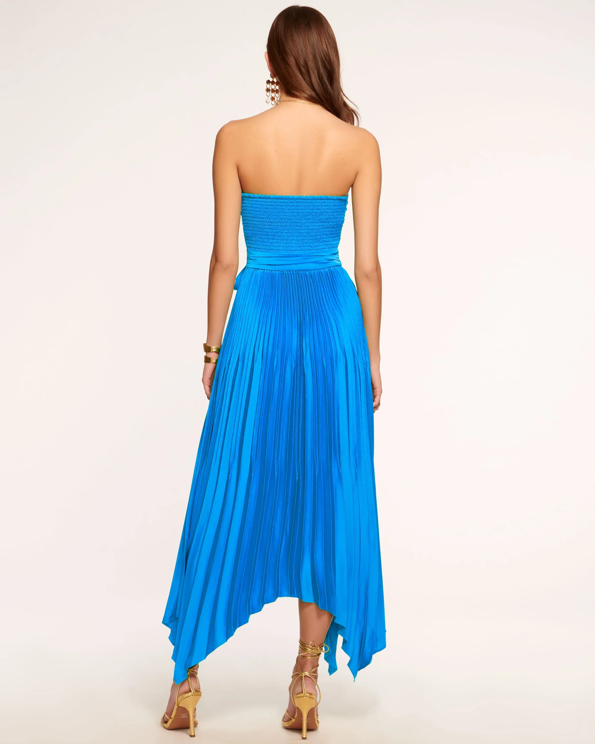 Fernanda Strapless Midi Dress