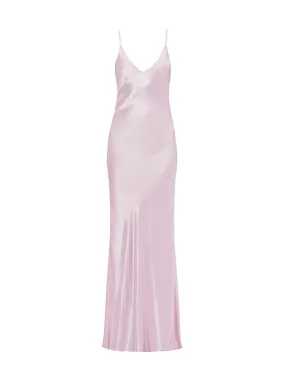 Floorlength Cami Dress in Rosa