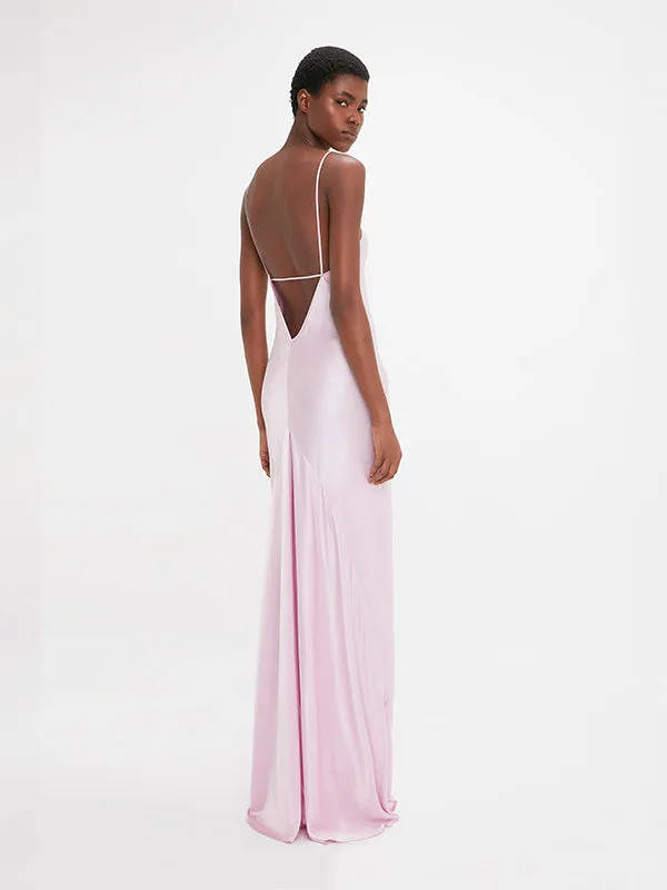 Floorlength Cami Dress in Rosa