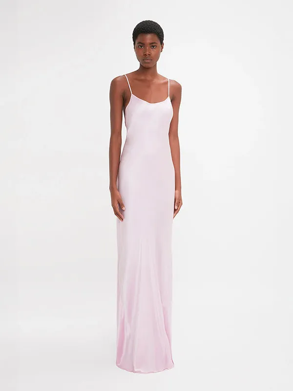 Floorlength Cami Dress in Rosa