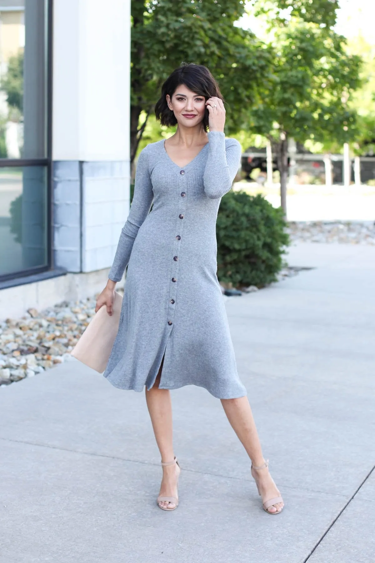 Florentine Ribbed Dress