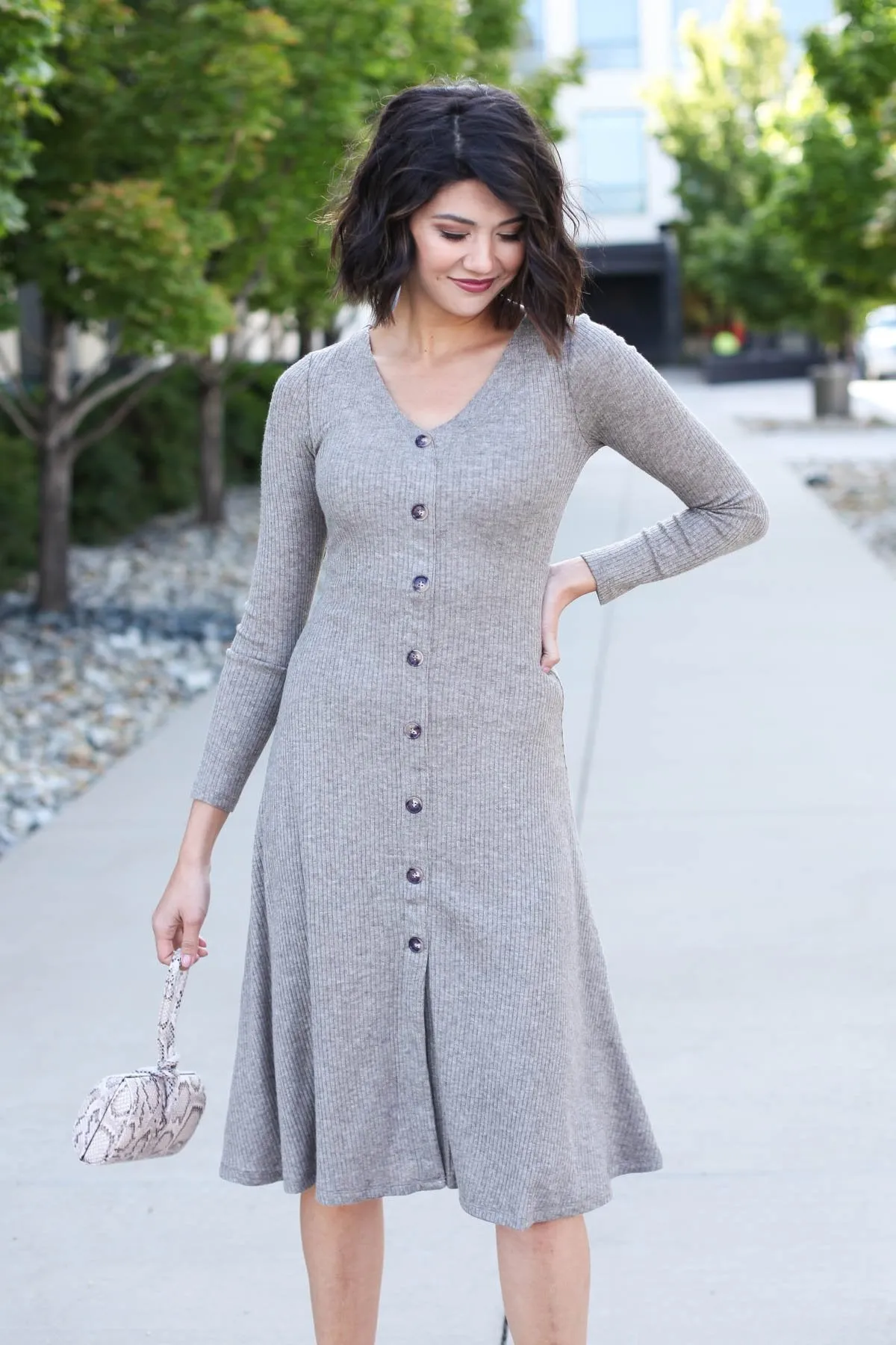 Florentine Ribbed Dress