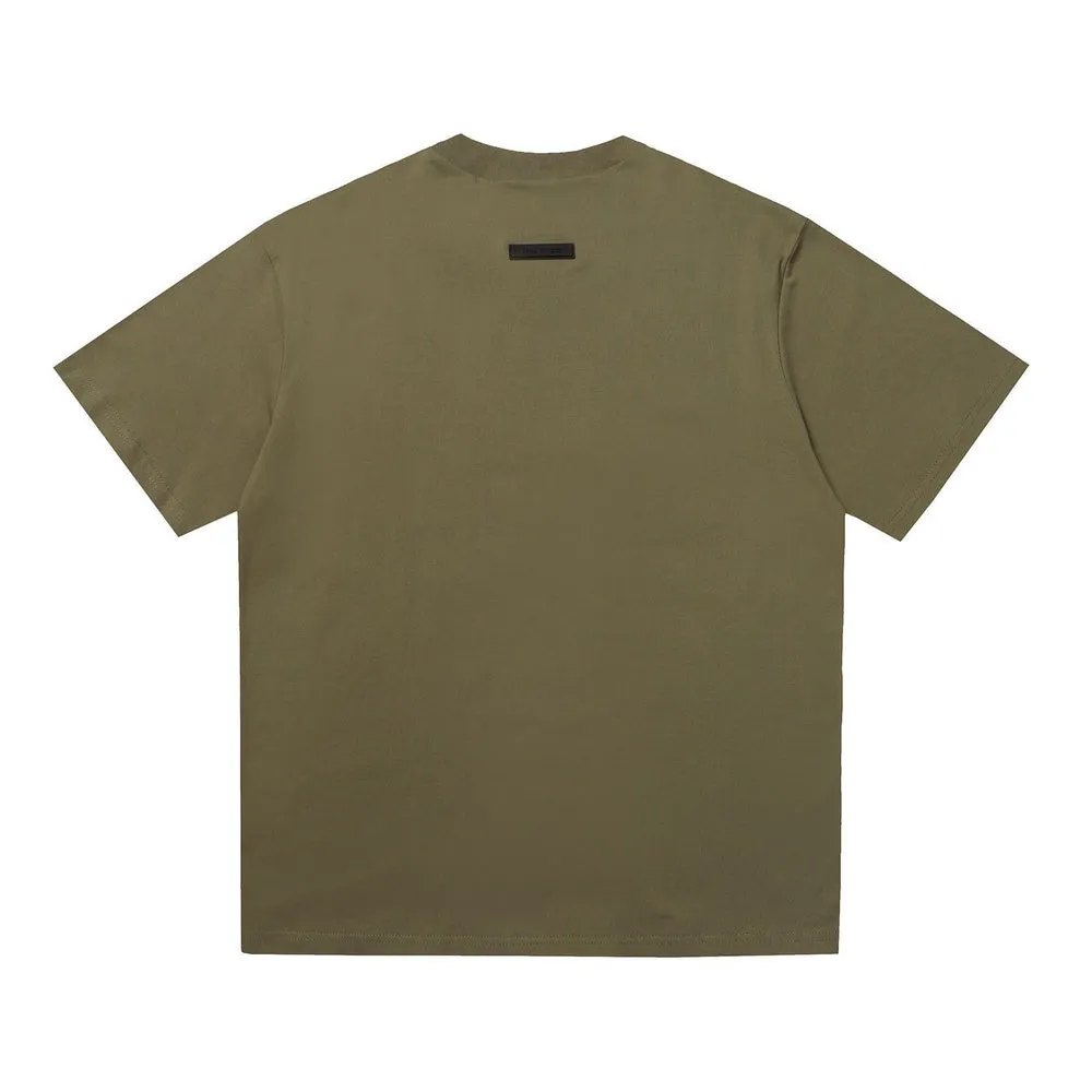 FOG Essentials Logo Applique Tee - Moss