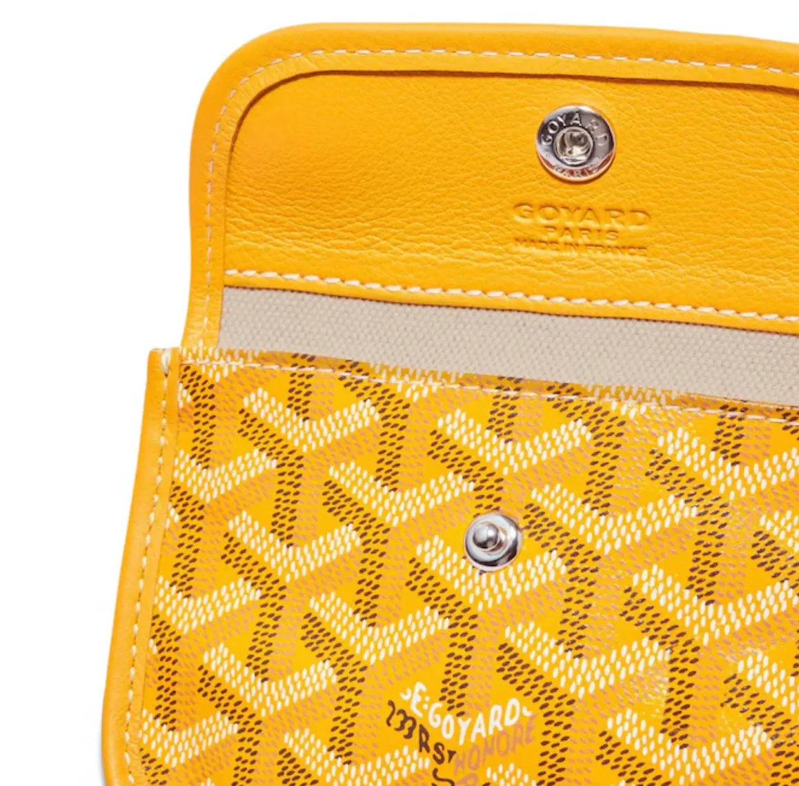 GOYARD ANJOU TOTE MINI YELLOW