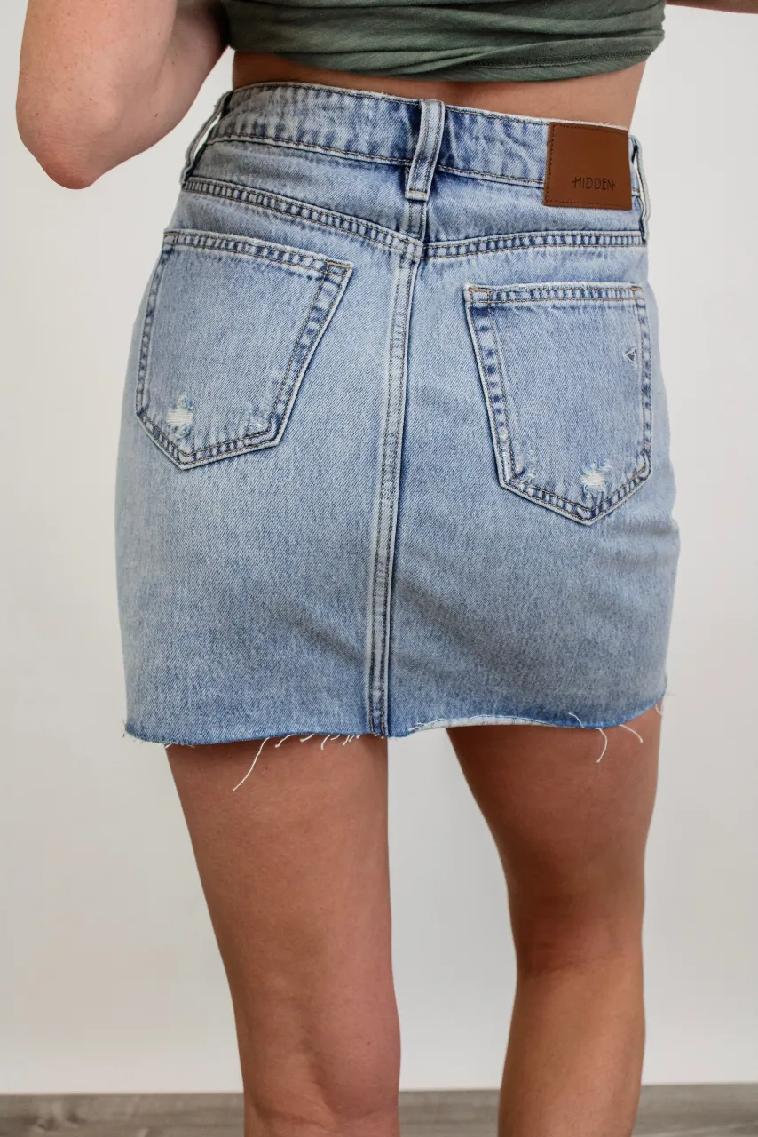 Hey Britney Denim Mini Skirt