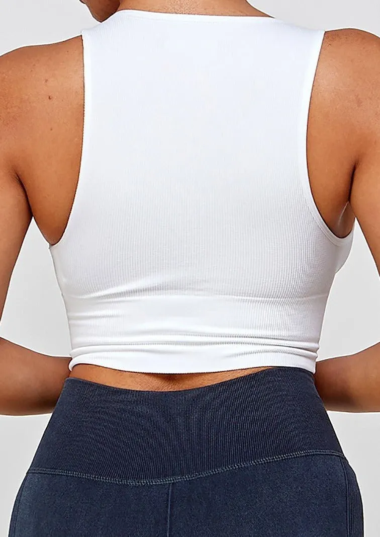 Joey Yoga Seamless Crop Top