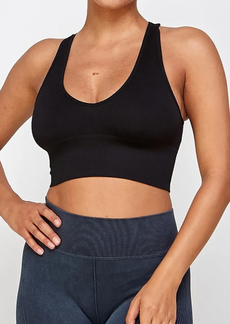 Joey Yoga Seamless Crop Top