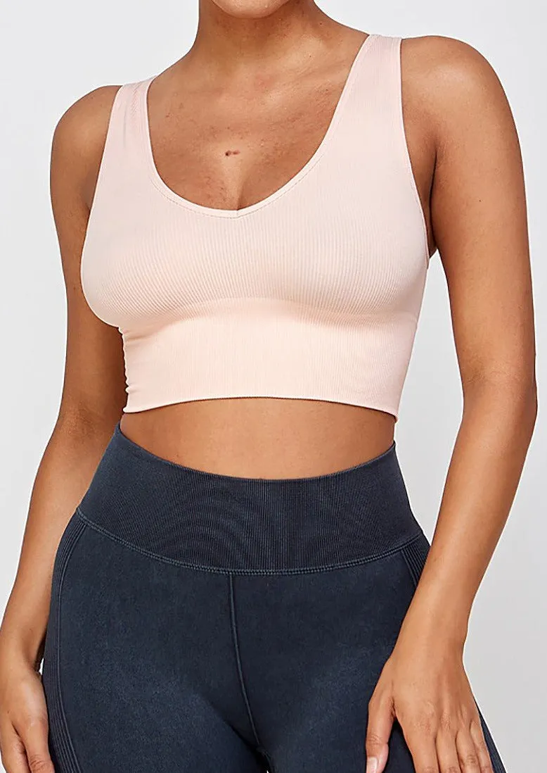 Joey Yoga Seamless Crop Top