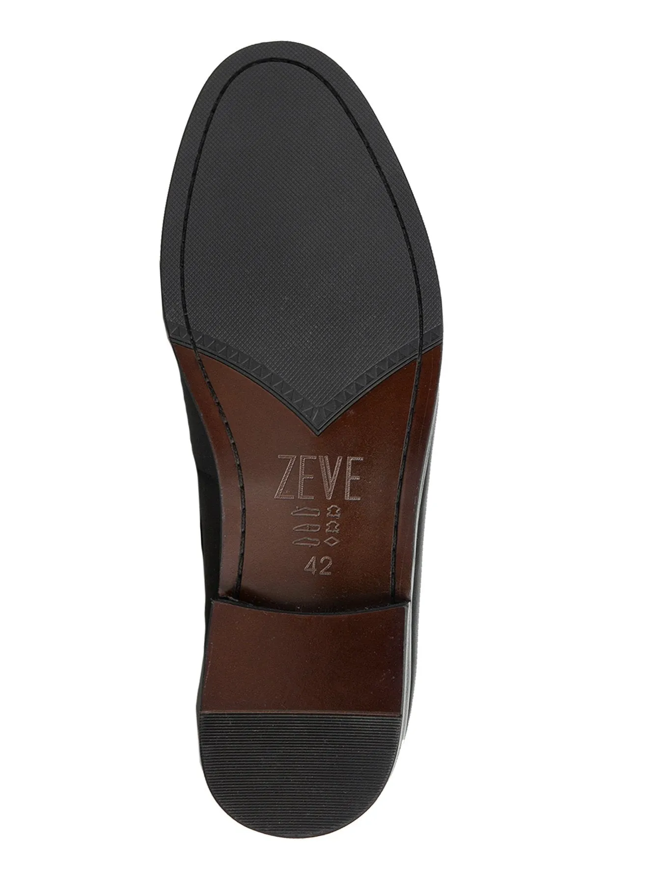 Mules Belgian Penny Slingback Strap - Black Leather (Phyton Embossed Strap)