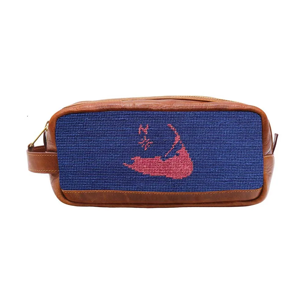 Murray's Toggery Shop x Smathers & Branson Nantucket Island Toiletry Bag - Navy