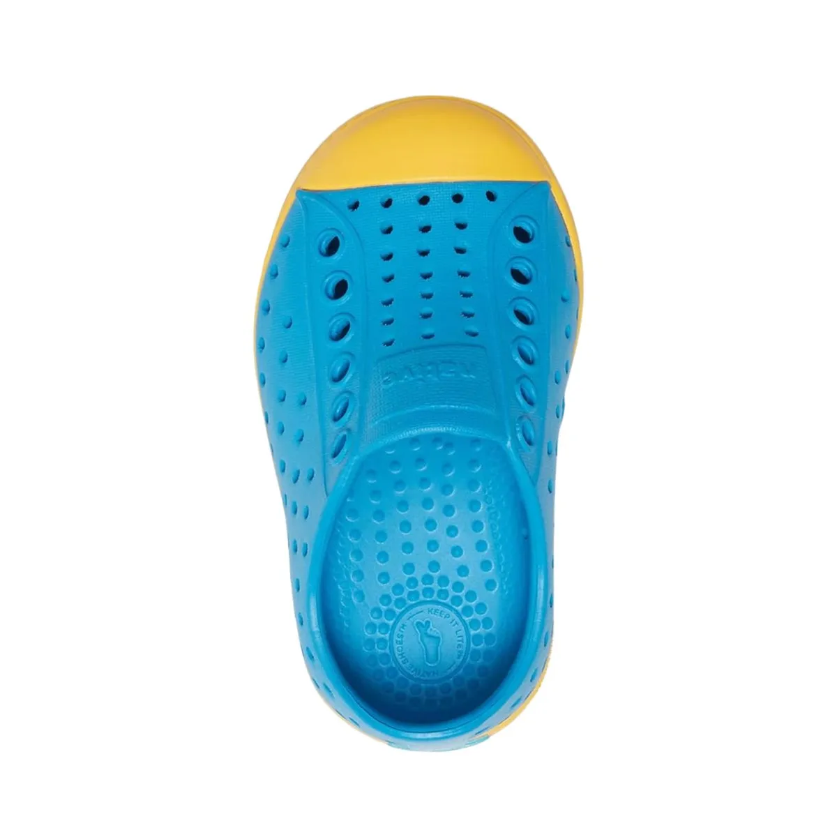 Native Toddler's Jefferson Tod Wave Blue/Yellow