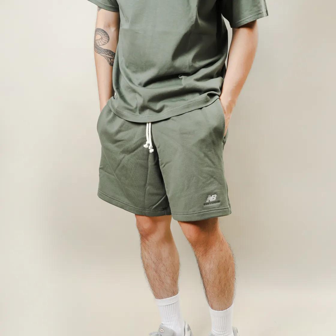 New Balance Athletics Remastered French Terry Shorts [AMS31504DON]