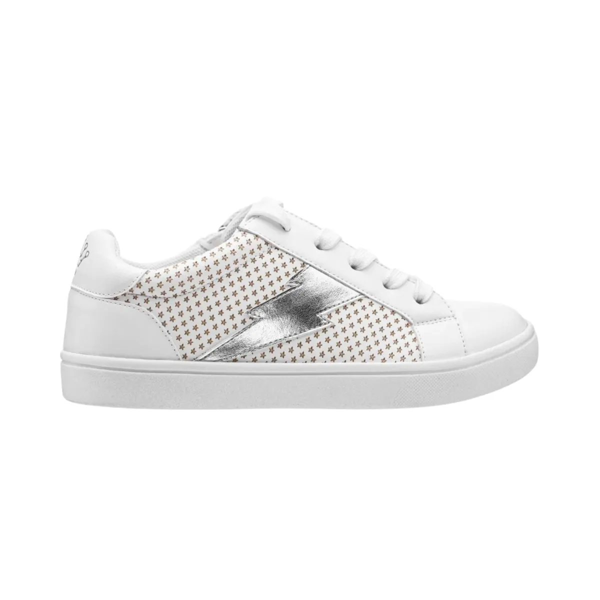 Nina Girl's Spice White/Silver Bolt