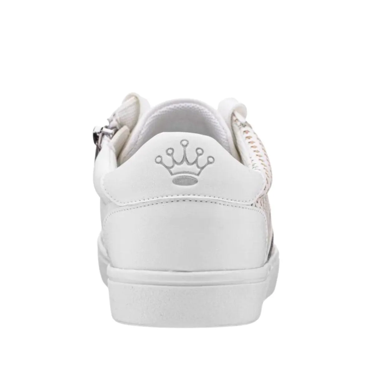 Nina Girl's Spice White/Silver Bolt