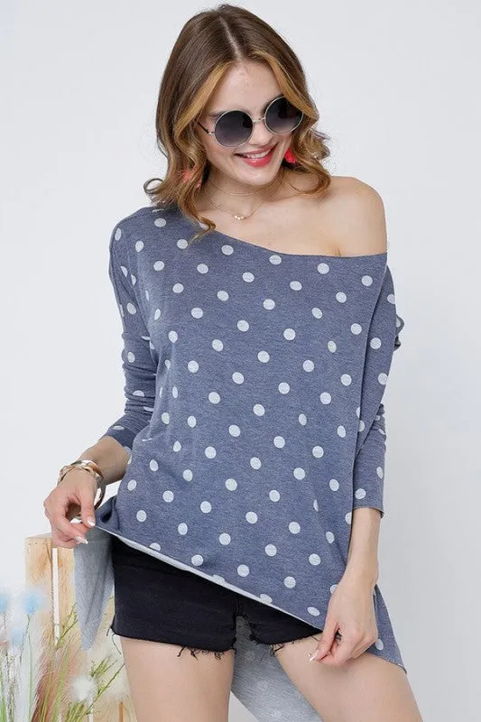 Patty Polka Dot Top