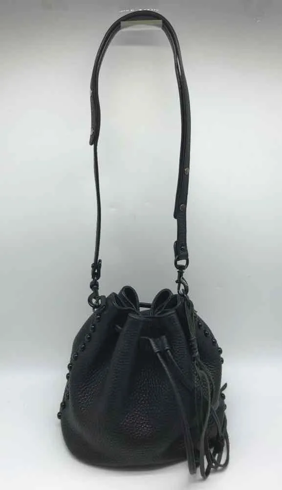 Pre-Owned Rebecca Minkoff Black Bucket Bag Crossbody