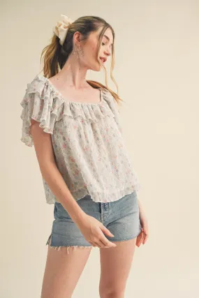 Ryleigh Ruffle Top