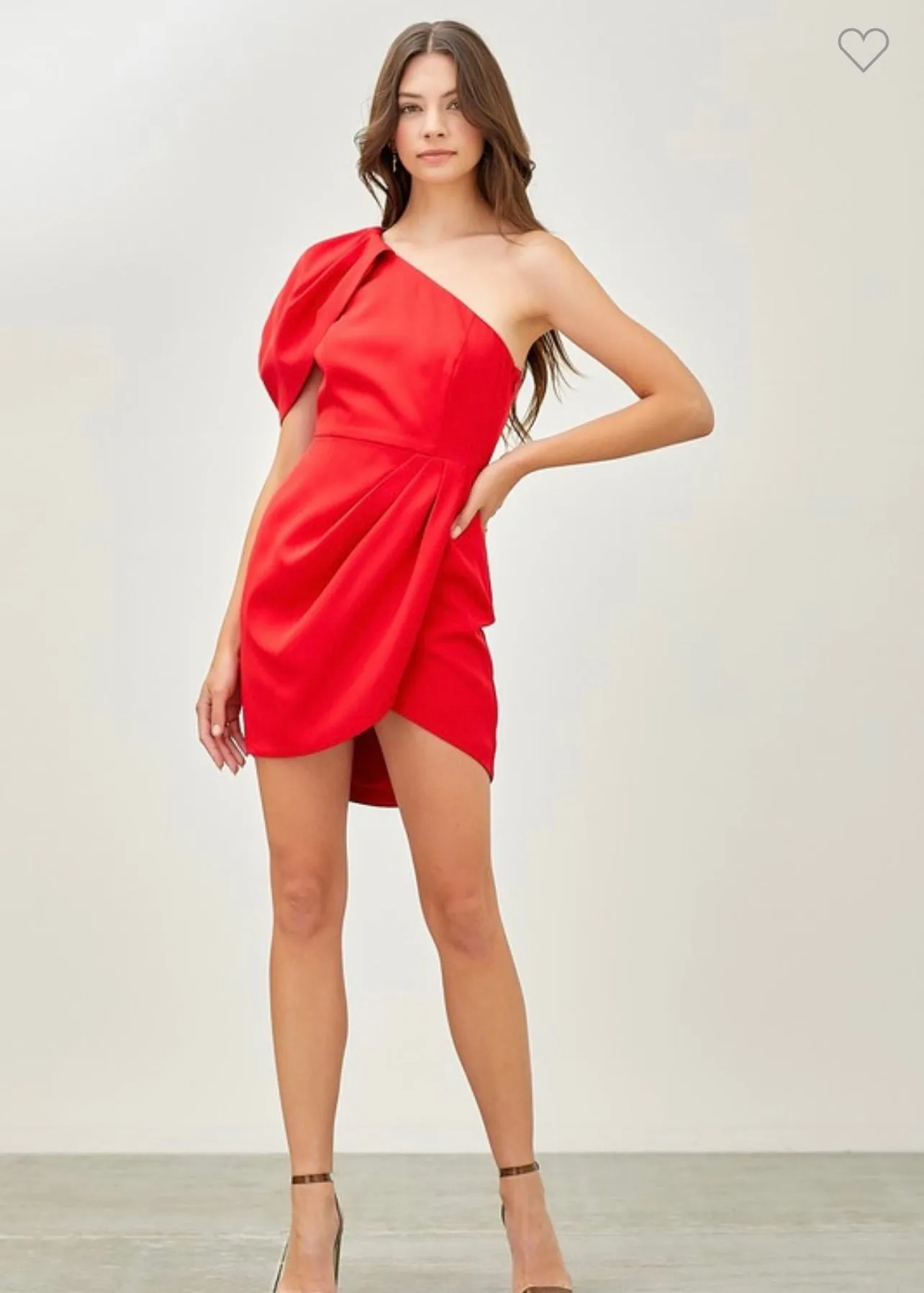 Showstopper One Shoulder Dress