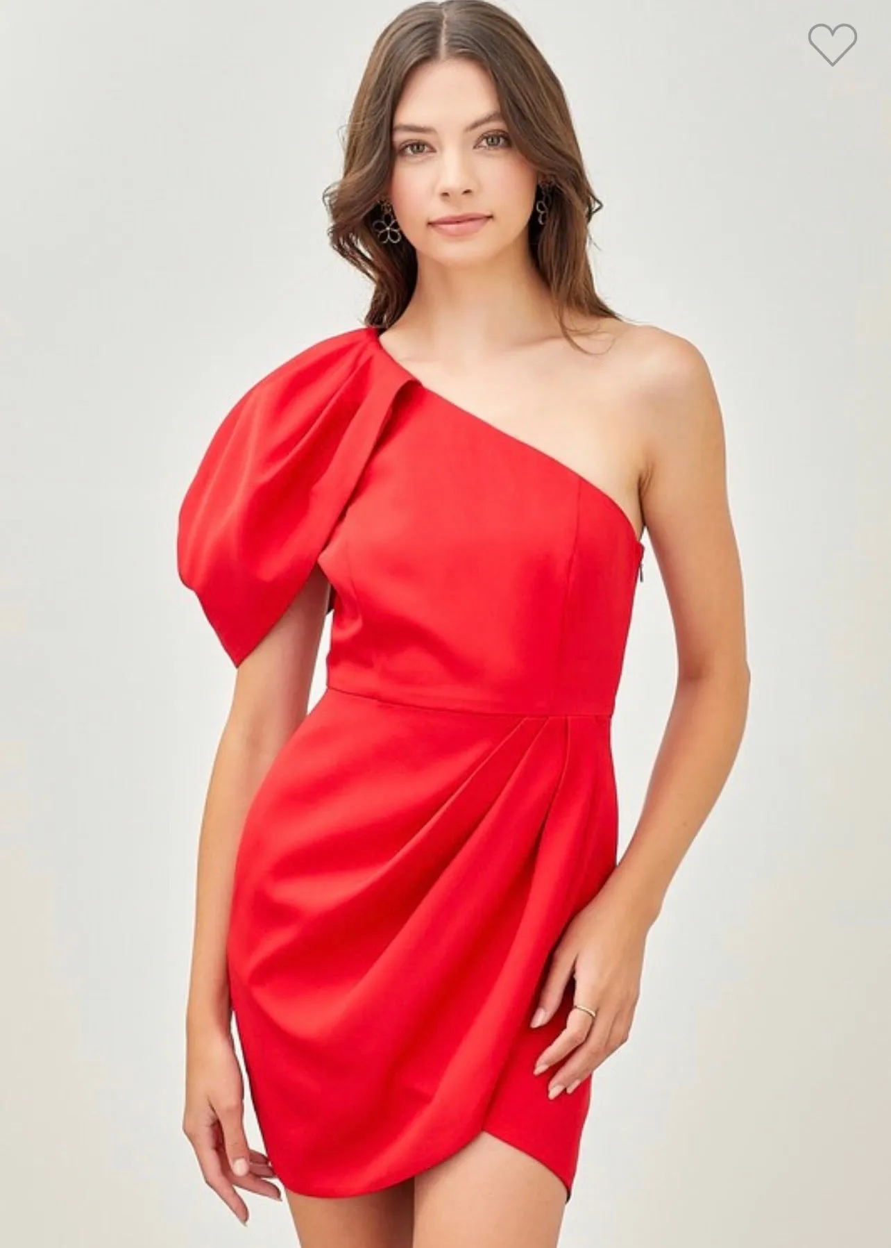 Showstopper One Shoulder Dress