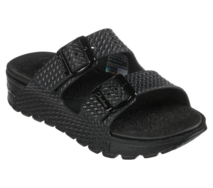 Skechers women's sandal Arch Fit Foamies Footsteps Hi'Ness 111378/BBK black