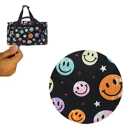 Smiley Faces NGIL Canvas 20 Duffle Bag