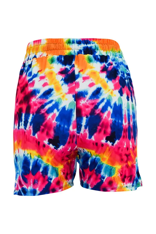 Summer Tie Dye Jogger Shorts