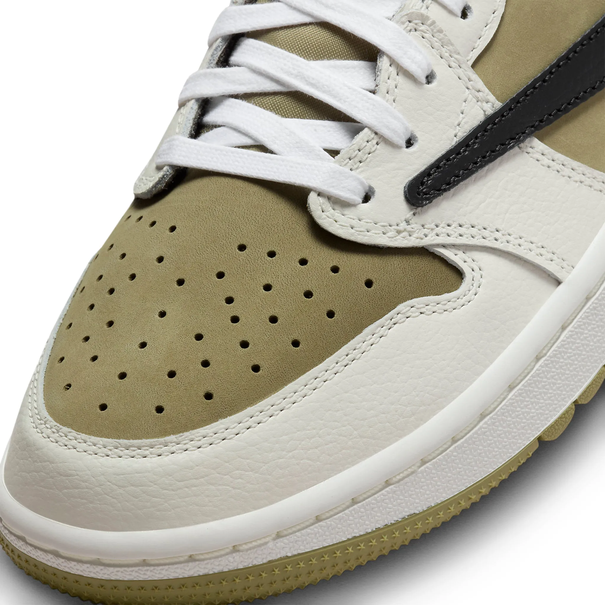 Travis Scott X Air Jordan 1 Low Golf Olive